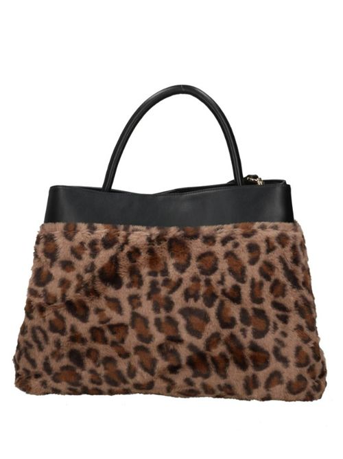 SHOPPER IN FAUX FUR TWIN SET | 252TD840012982 ST.MACULA SOFT